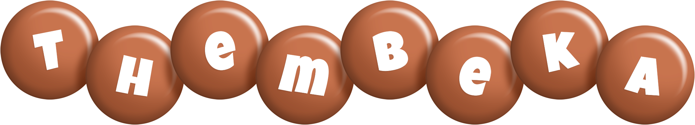 Thembeka candy-brown logo