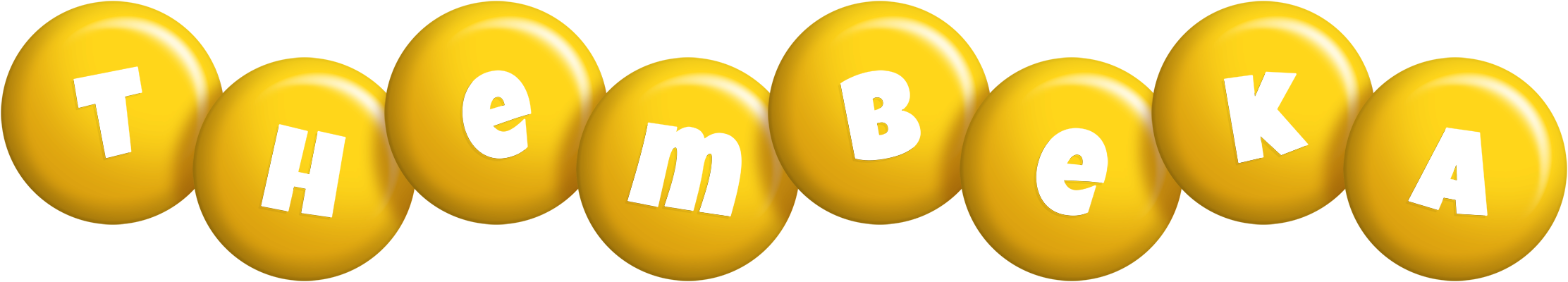 Thembeka candy-yellow logo