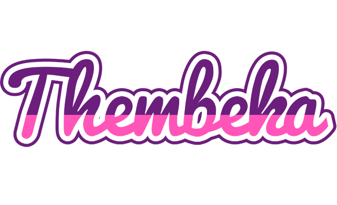 Thembeka cheerful logo