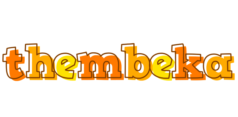 Thembeka desert logo