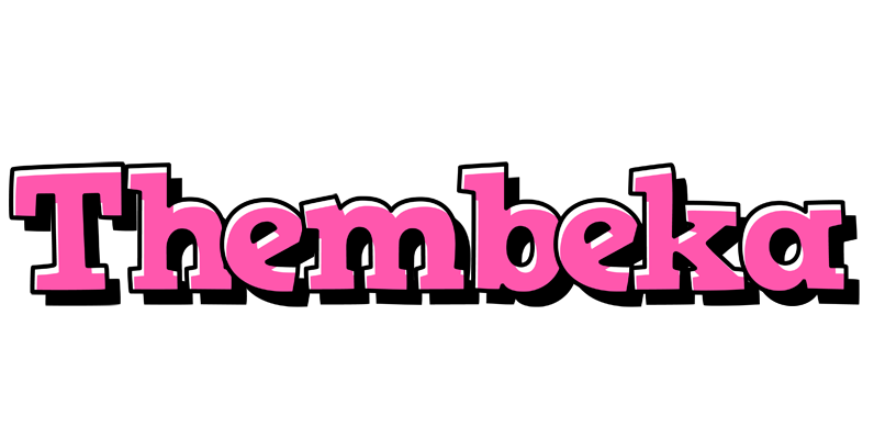 Thembeka girlish logo
