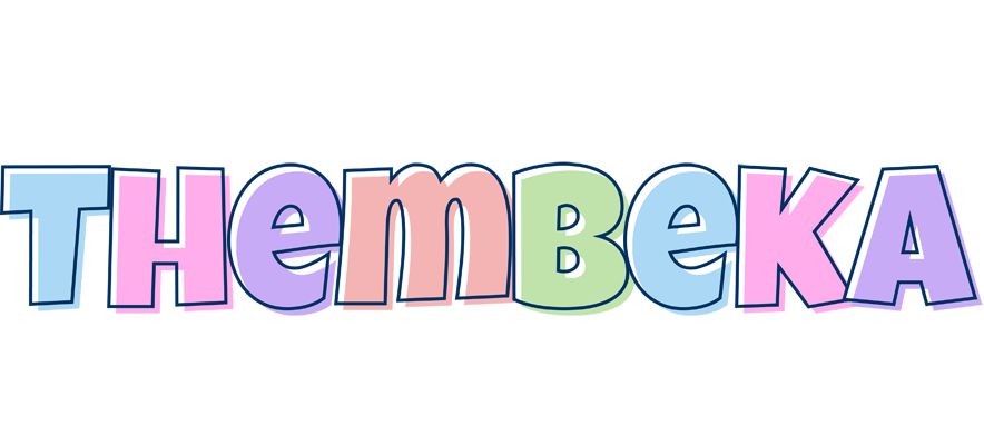 Thembeka pastel logo