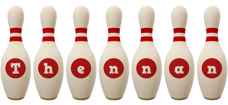 Thennan bowling-pin logo