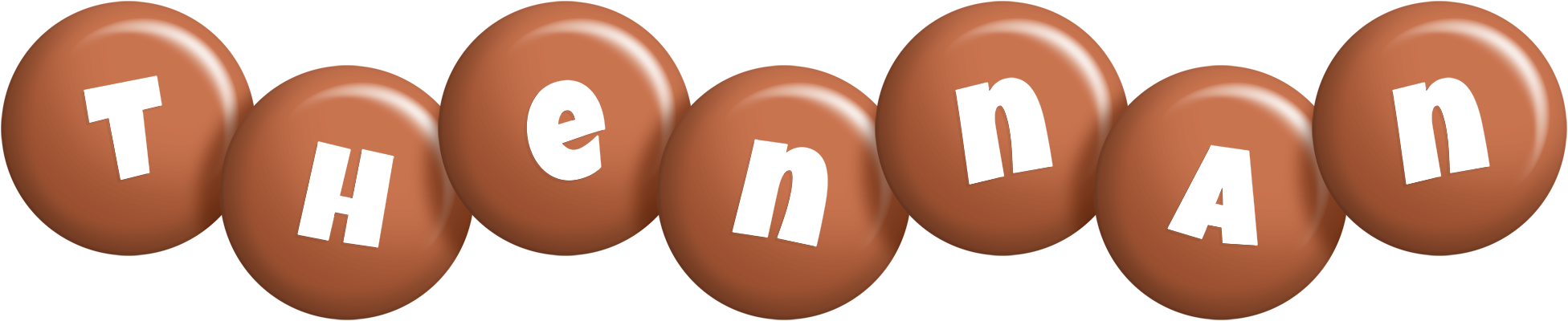 Thennan candy-brown logo
