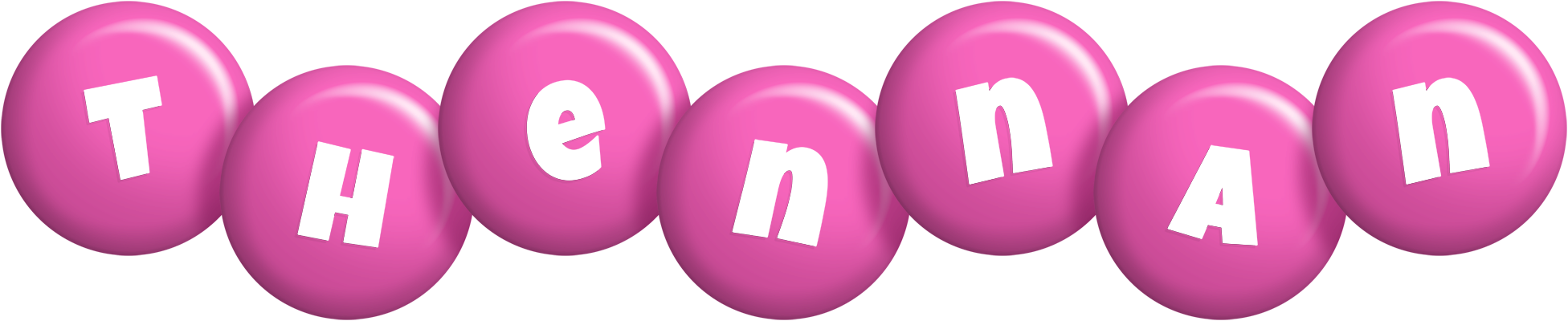 Thennan candy-pink logo