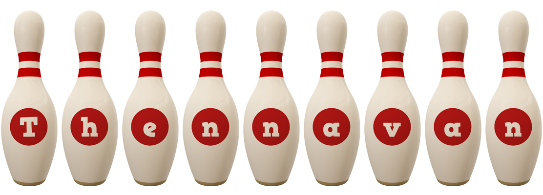 Thennavan bowling-pin logo