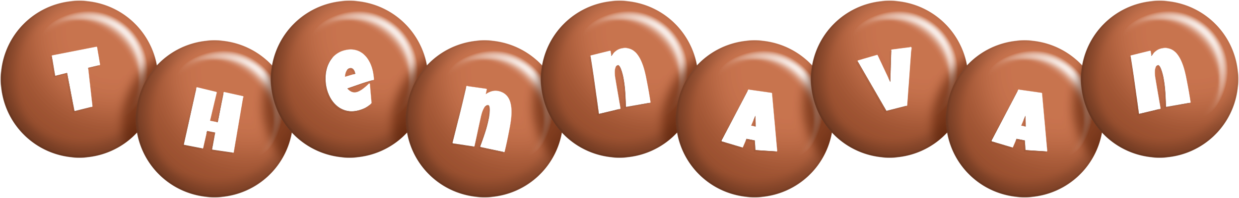 Thennavan candy-brown logo