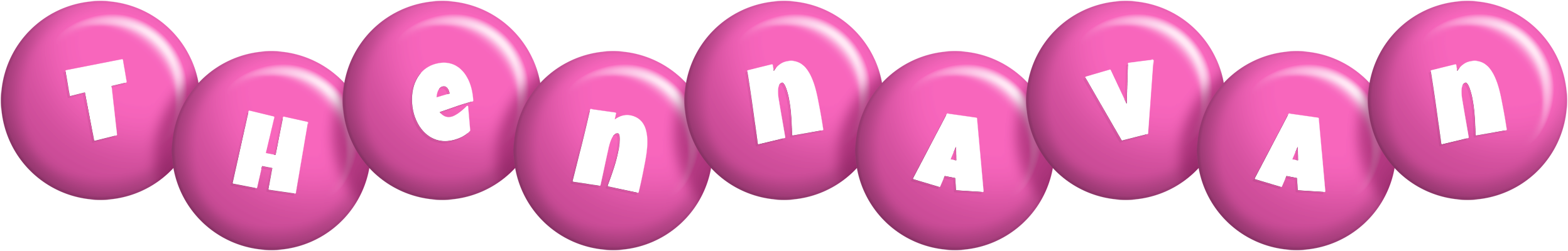 Thennavan candy-pink logo