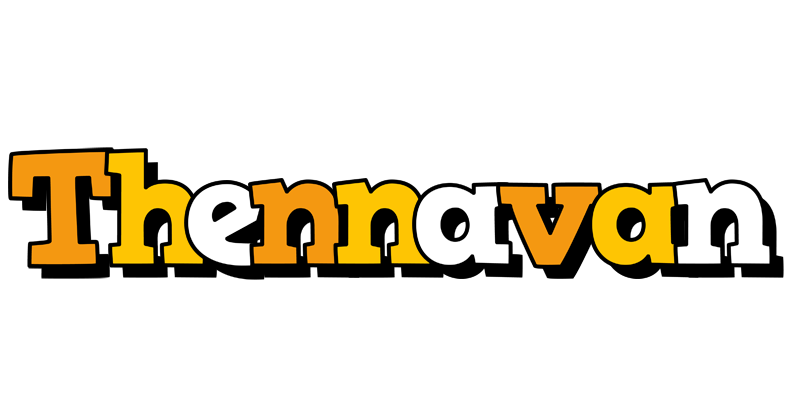 Thennavan cartoon logo