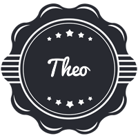 Theo badge logo