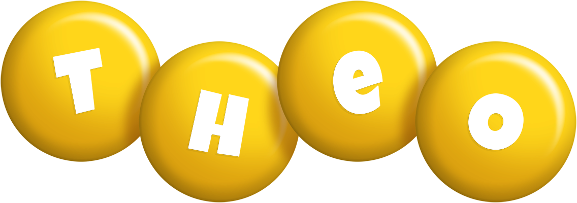 Theo candy-yellow logo