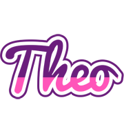 Theo cheerful logo