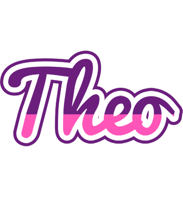 Theo cheerful logo