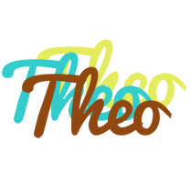 Theo cupcake logo