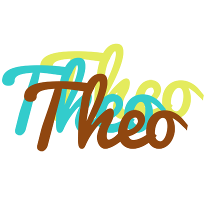 Theo cupcake logo