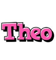 Theo girlish logo
