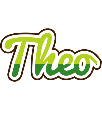 Theo golfing logo