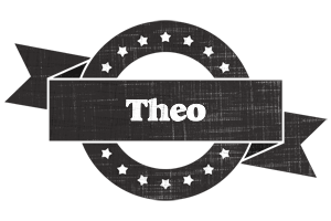 Theo grunge logo