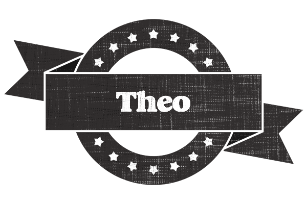 Theo grunge logo