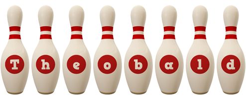 Theobald bowling-pin logo