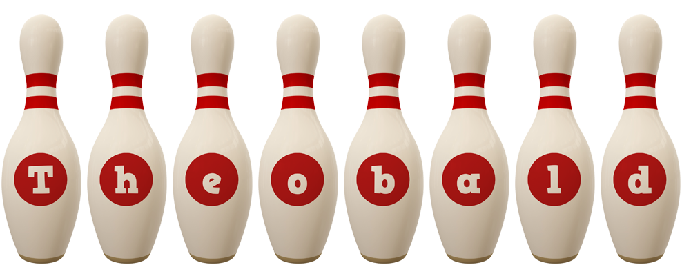Theobald bowling-pin logo