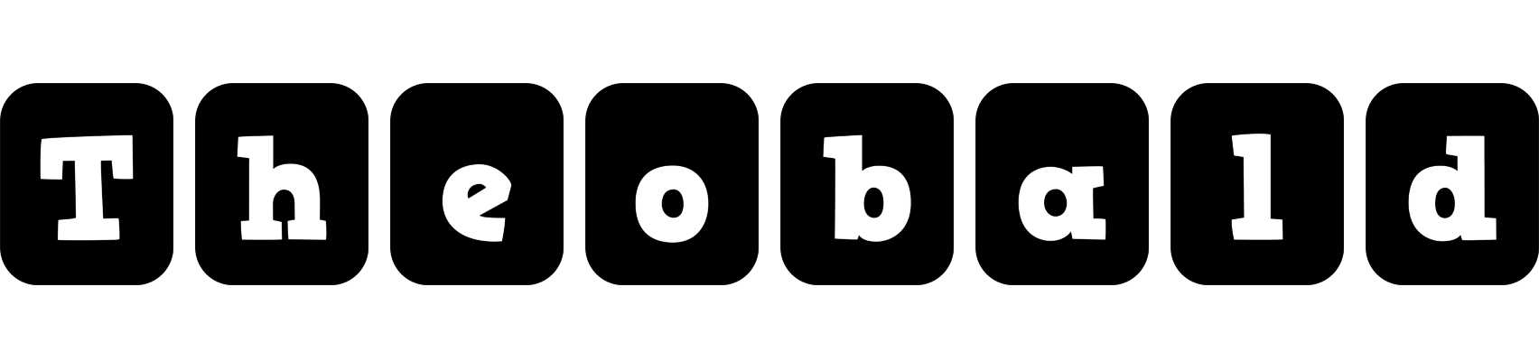Theobald box logo