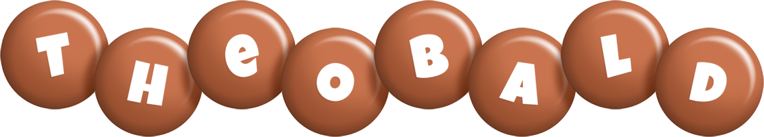 Theobald candy-brown logo