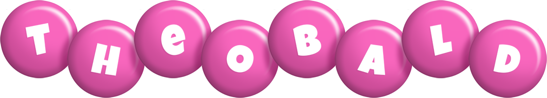 Theobald candy-pink logo