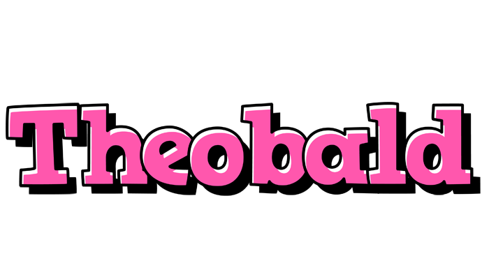 Theobald girlish logo
