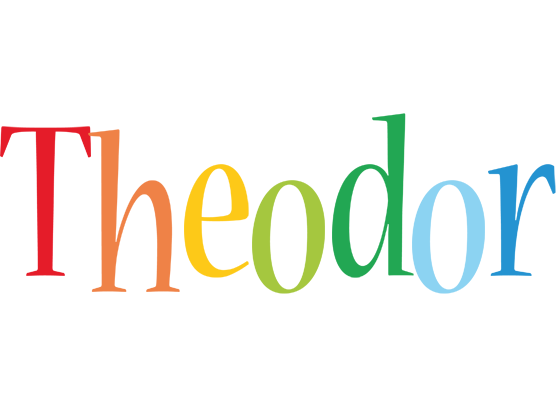 Theodor birthday logo