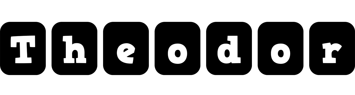 Theodor box logo