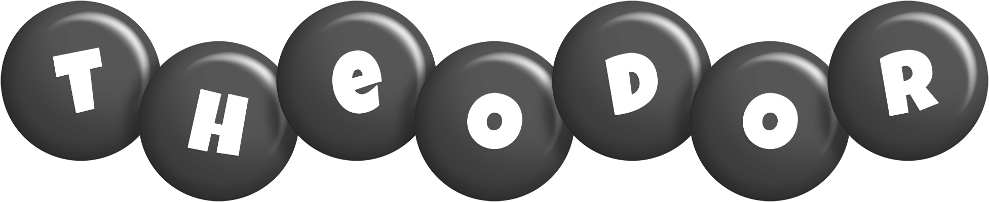 Theodor candy-black logo