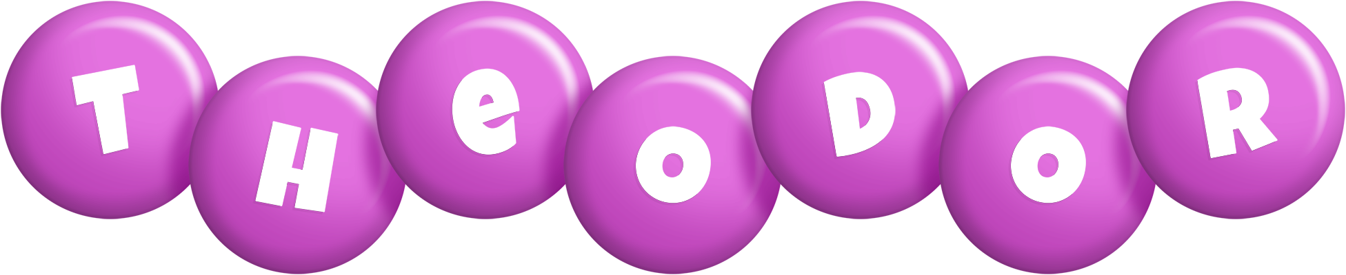 Theodor candy-purple logo