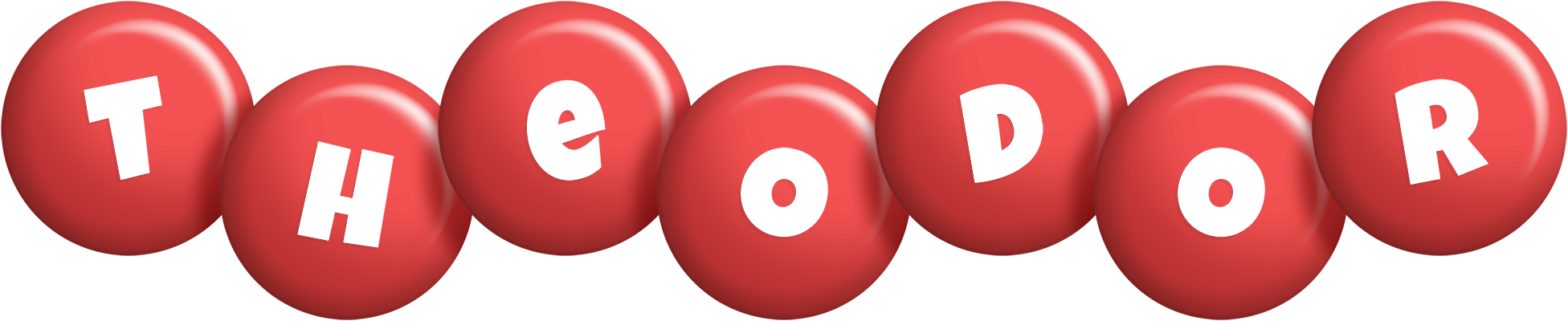Theodor candy-red logo