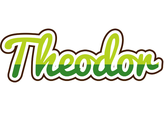 Theodor golfing logo