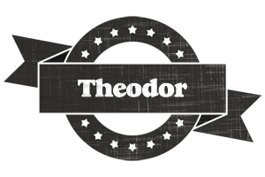 Theodor grunge logo