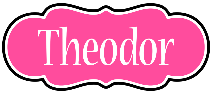 Theodor invitation logo