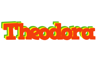 Theodora bbq logo