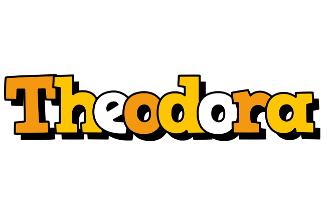 Theodora cartoon logo