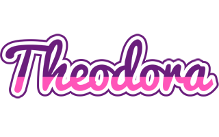 Theodora cheerful logo