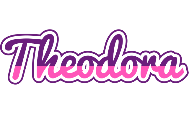 Theodora cheerful logo