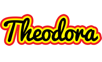 Theodora flaming logo