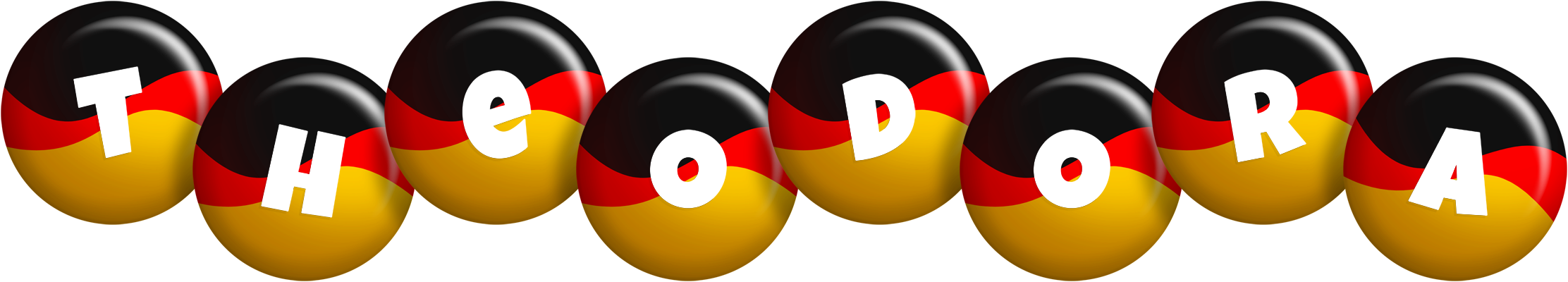 Theodora german logo