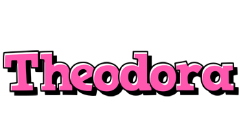 Theodora girlish logo