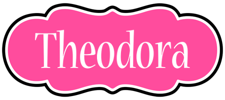 Theodora invitation logo