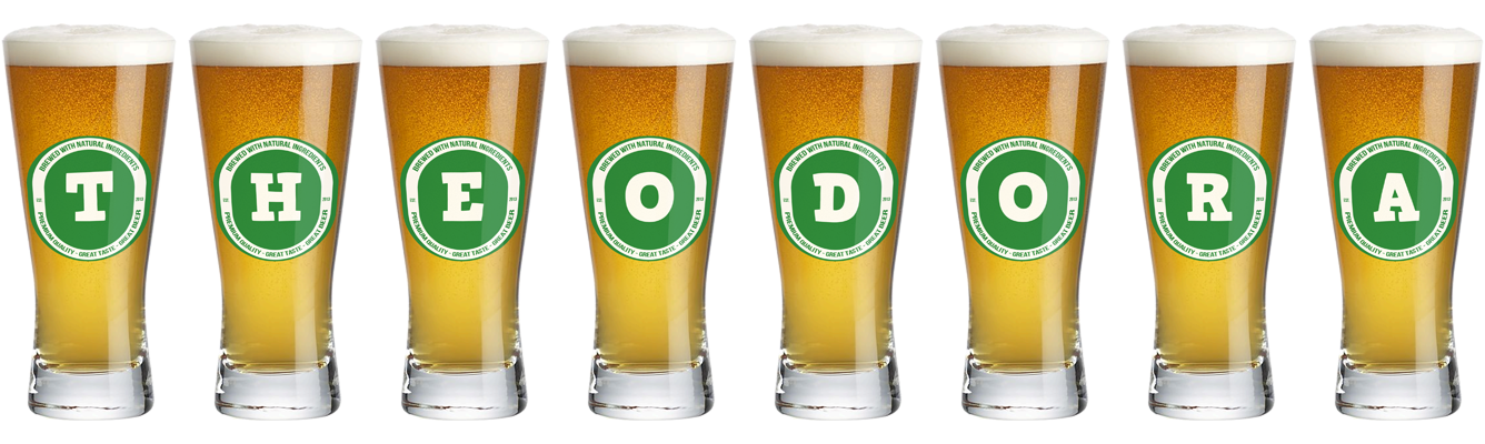 Theodora lager logo