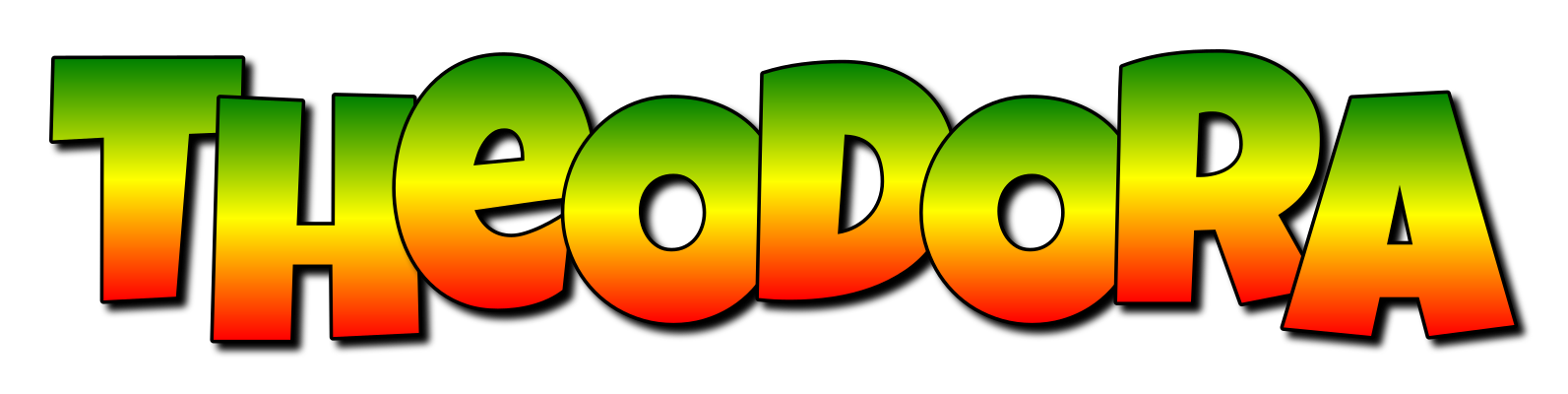 Theodora mango logo