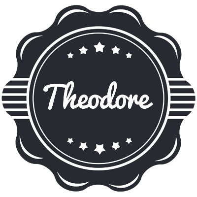 Theodore badge logo