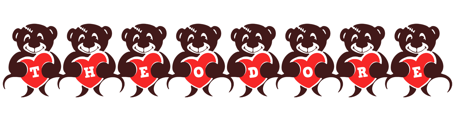 Theodore bear logo