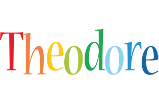 Theodore birthday logo